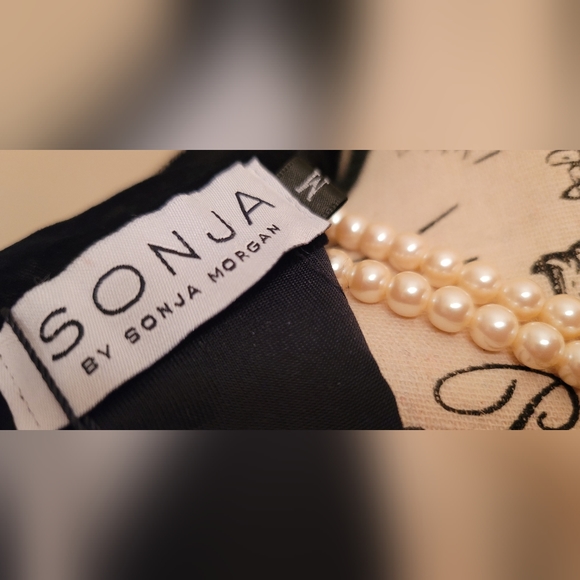 SONJA - By SONJA MORGAN - Vivi Stud Velvet Dress - Women's  Size  M - Picture 9 of 12